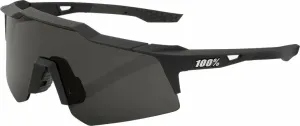 100% Speedcraft XS Soft Tact Black/Smoke Lens Lunettes vélo