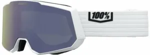 100% Snowcraft XL White/HiPER White Mirror/HiPER Violet Mirror Masques de ski