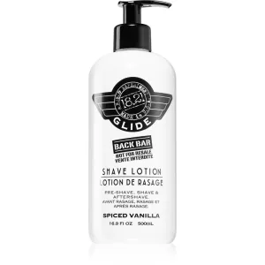 18.21 Man Made Spiced Vanilla Shave Lotion baume rasage 500 ml