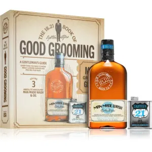 18.21 Man Made Book of Good Grooming Volume 3 coffret cadeau Absolute Mahogany(pour homme)