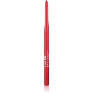 3INA The Automatic Lip Pencil crayon contour lèvres teinte 244 - Red 0,26 g