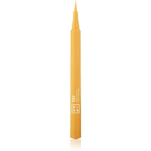 3INA The Color Pen Eyeliner eye-liner feutre teinte 137 - Yellow 1 ml