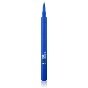 3INA The Color Pen Eyeliner eye-liner feutre teinte 850 - Blue 1 ml
