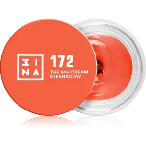 3INA The 24H Cream Eyeshadow fard à paupières crème teinte 172 - Electric Orange 3 ml