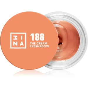 3INA The 24H Cream Eyeshadow fard à paupières crème teinte 188 Orange 3 ml