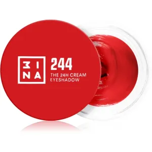 3INA The 24H Cream Eyeshadow fard à paupières crème teinte 244 Red 3 ml