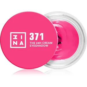 3INA The 24H Cream Eyeshadow fard à paupières crème teinte 371 - Electric Pink 3 ml