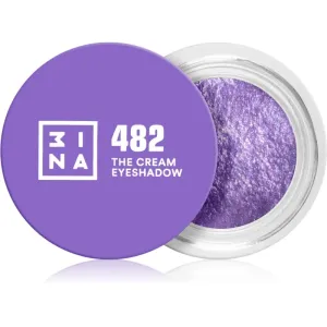 3INA The 24H Cream Eyeshadow fard à paupières crème teinte 482 - Purple 3 ml
