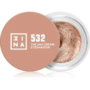 3INA The 24H Cream Eyeshadow fard à paupières crème teinte 532 Bronze 3 ml