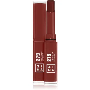 3INA The Color Lip Glow rouge à lèvres hydratant brillance teinte 279 - True, brown red 1,6 g