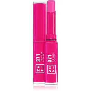 3INA The Color Lip Glow rouge à lèvres hydratant brillance teinte 371 - Electric, hot pink 1,6 g