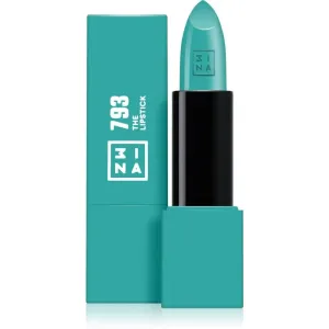 3INA The Lipstick rouge à lèvres teinte 793 Turquoise 4,5 g