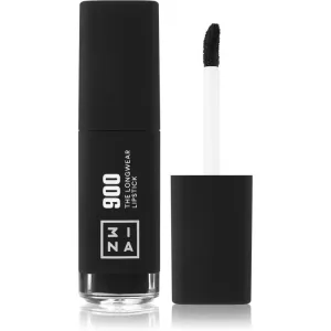 3INA The Longwear Lipstick rouge à lèvres liquide longue tenue teinte 900 - Black 6 ml