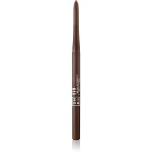 3INA The 24H Automatic Eyebrow Pencil crayon pour sourcils waterproof teinte 579 Dark brown 0,28 g