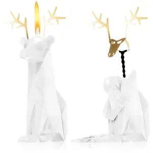 54 Celsius PyroPet DYRI (Reindeer) bougie décorative White 22 cm