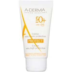 A-Derma Protect crème protectrice pour peaux normales et sèches SPF 50+ 40 ml