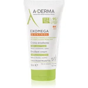 A-Derma Exomega Control crème hydratante pour peaux très sèches et atopiques 50 ml