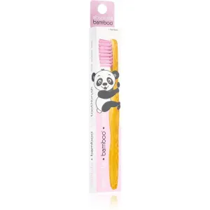 Absolut Bamboo Absolute Bamboo brosse à dents pour enfants Pink 1 pcs