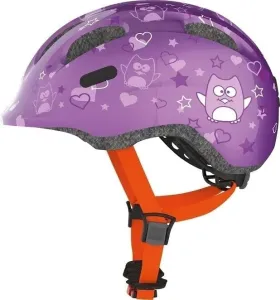 Abus Smiley 2.0 Purple Star M Casque de vélo enfant