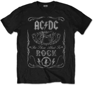 AC/DC T-shirt Cannon Swig Vintage Black XL