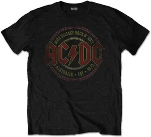AC/DC T-shirt Est. 1973 Unisex Black L