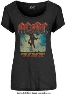 AC/DC T-shirt Fashion Blow Up Your Video Black S