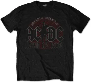 AC/DC T-shirt Hard As Rock Unisex Black L