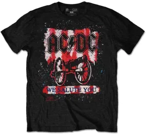 AC/DC T-shirt We Salute You Bold Black L
