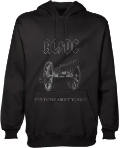 AC/DC Hoodie About to Rock Black L
