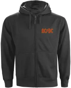AC/DC Hoodie Logo S Charcoal