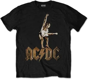 AC/DC T-shirt Angus Statue Mens Black XL