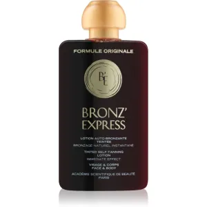 Académie Scientifique de Beauté BronzeExpress lotion tonique teintée visage et corps 100 ml