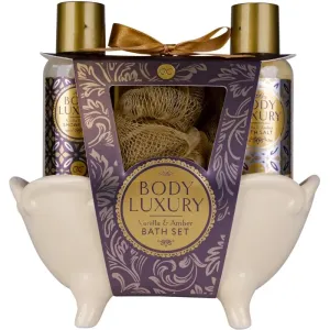 Accentra Body Luxury Vanilla & Amber coffret cadeau (pour le bain)