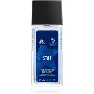 Adidas UEFA Champions League Star déodorant en spray pour homme 75 ml