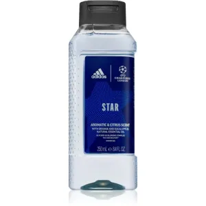 Adidas UEFA Champions League Star gel douche rafraîchissant pour homme 250 ml