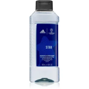 Adidas UEFA Champions League Star gel douche rafraîchissant pour homme 400 ml