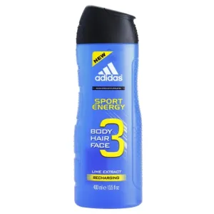 Adidas A3 Sport Energy gel de douche 3 en 1 pour homme 400 ml