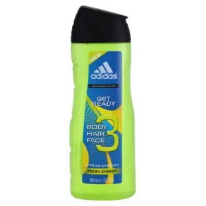 Adidas Get Ready! gel de douche 3 en 1 pour homme 400 ml