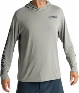 Adventer & fishing Sweat à capuche Functional Hooded UV T-shirt Limestone 2XL