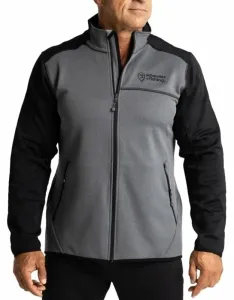 Adventer & fishing Sweat à capuche Warm Prostretch Sweatshirt Titanium/Black 2XL