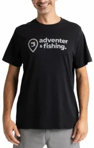 Adventer & fishing Tee Shirt Short Sleeve T-shirt Black 2XL