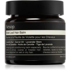 Aēsop Hair Violet Leaf baume définition pour cheveux indisciplinés et frisottis 60 ml