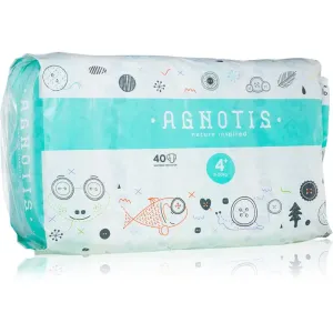 Agnotis Baby Diapers No 4+ couches jetables 9-20 kg 40 pcs