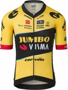 AGU Premium Replica Jersey SS Team Jumbo-Visma Men Yellow 3XL Maillot de cyclisme