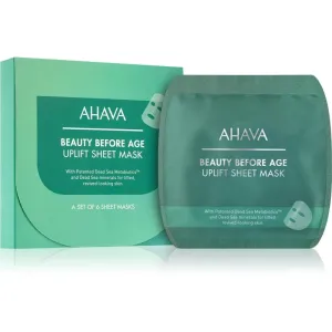 AHAVA Beauty Before Age masque tissu raffermissant 6x20 g