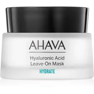 AHAVA Hyaluronic Acid Leave-On Mask masque-crème hydratant à l'acide hyaluronique 50 ml