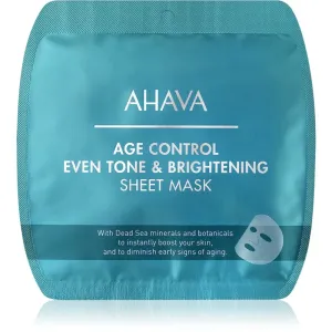 AHAVA Time To Smooth masque tissu éclat anti-rides 1 pcs