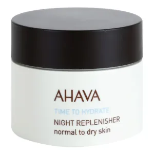 AHAVA Time To Hydrate crème de nuit régénératrice pour peaux normales à sèches 50 ml #431030