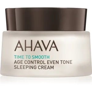 AHAVA Time To Smooth crème de nuit illuminatrice anti-premiers signes du viellissement 50 ml #135945