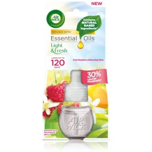 Air Wick Light & Fresh Fresh Raspberry & Blooming Citrus recharge pour diffuseur d'huiles essentielles 19 ml